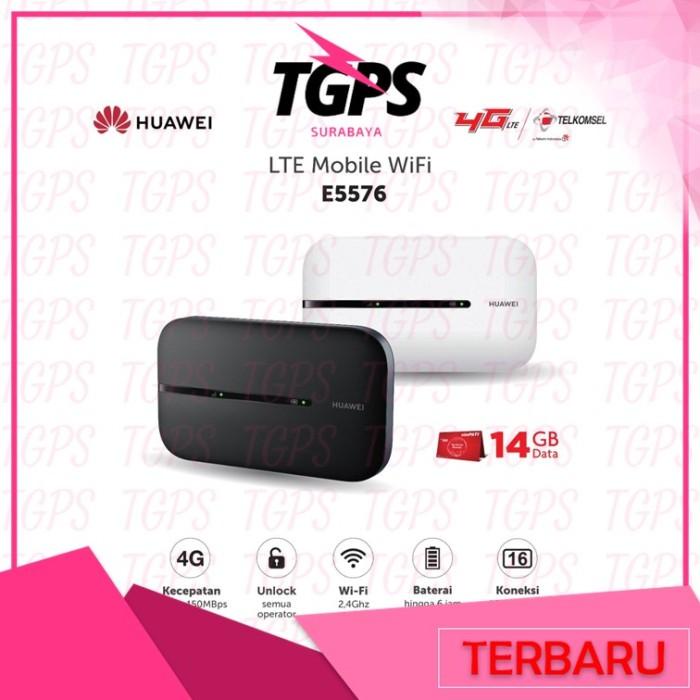 Best Buy Mifi Huawei Wifi Portable E5576 Kuota Telkomsel TGPS