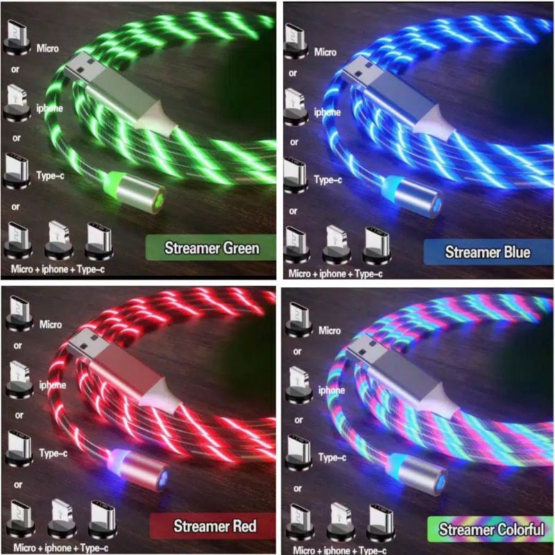 Charger Magnet Berlampu