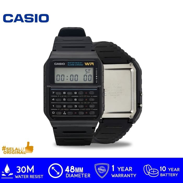 Casio General Ca53w1zdr Ca 53w 1zdr Ca53w Original Shopee Indonesia