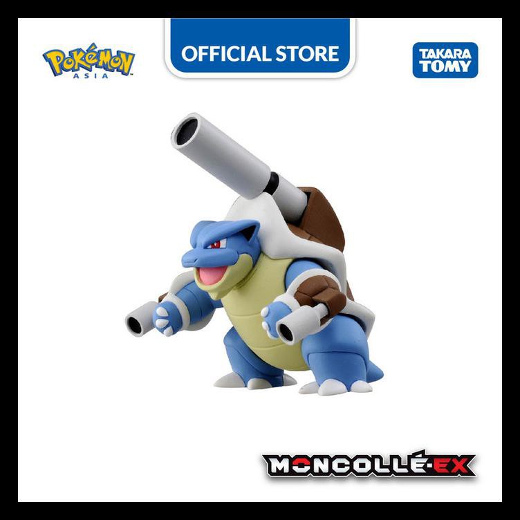 Ready Stok Moncolle Ex Esp #14 Mega Blastoise Action Figure Al1