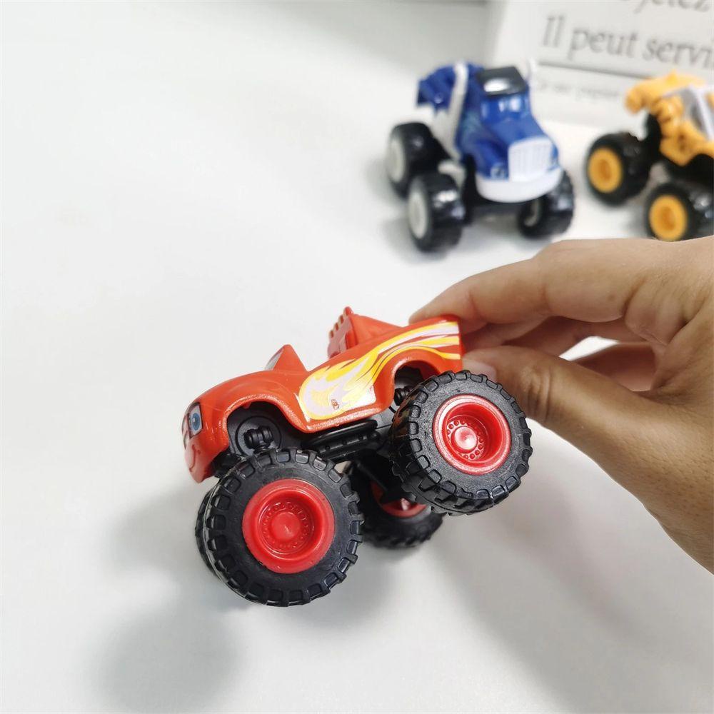 Mxbeauty Mainan Mobil Kendaraan Truk Anak Plastik Hadiah Ulang Tahun Mainan Mobil Slide Toy Vehicles