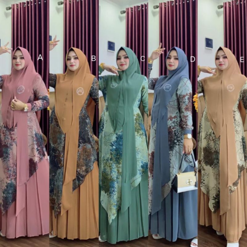 Set syar'i AURORA vol. 8 by Irna Gallery