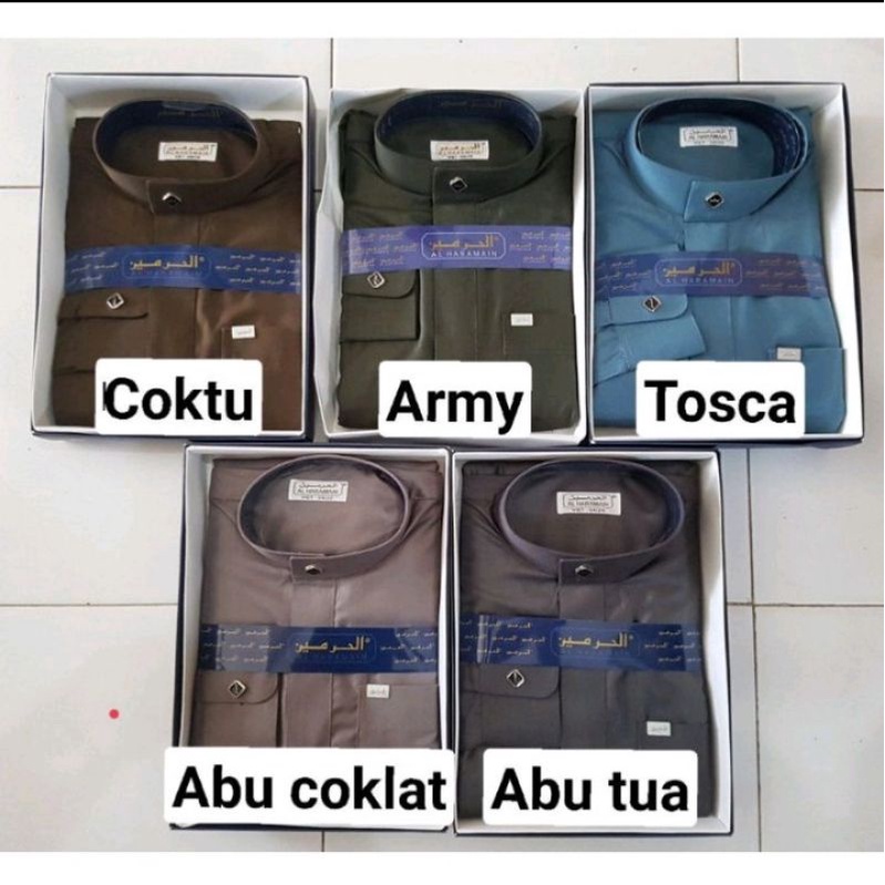 JUBAH ALHARAMAIN WOLL EXCLUSIVE LENGAN MANSET