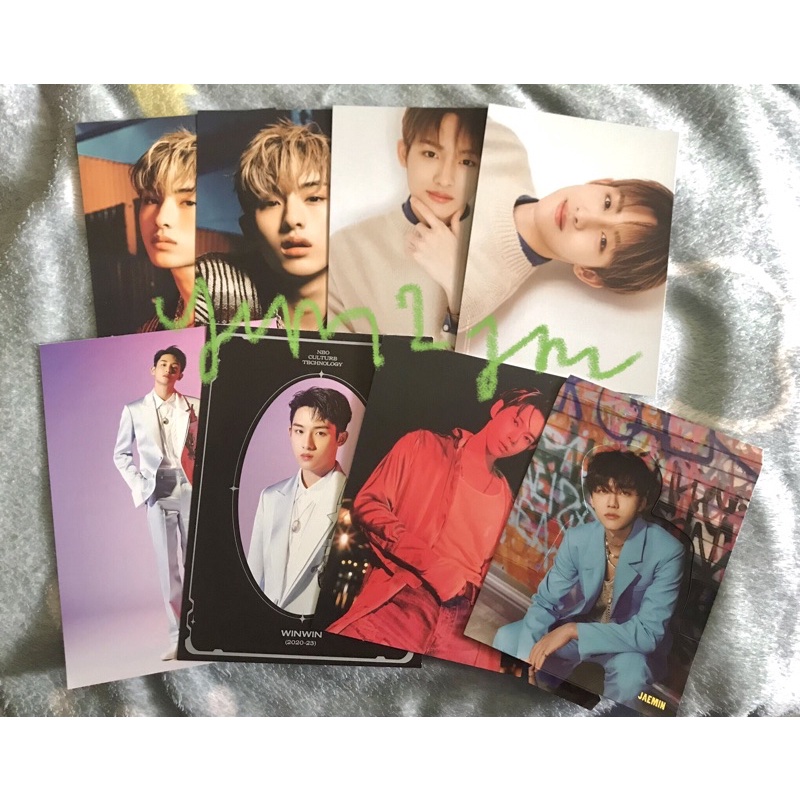 NCT 127 NCT Dream WayV Postcard Photoset Official doyoung sticker winwin resonance potrait book winw