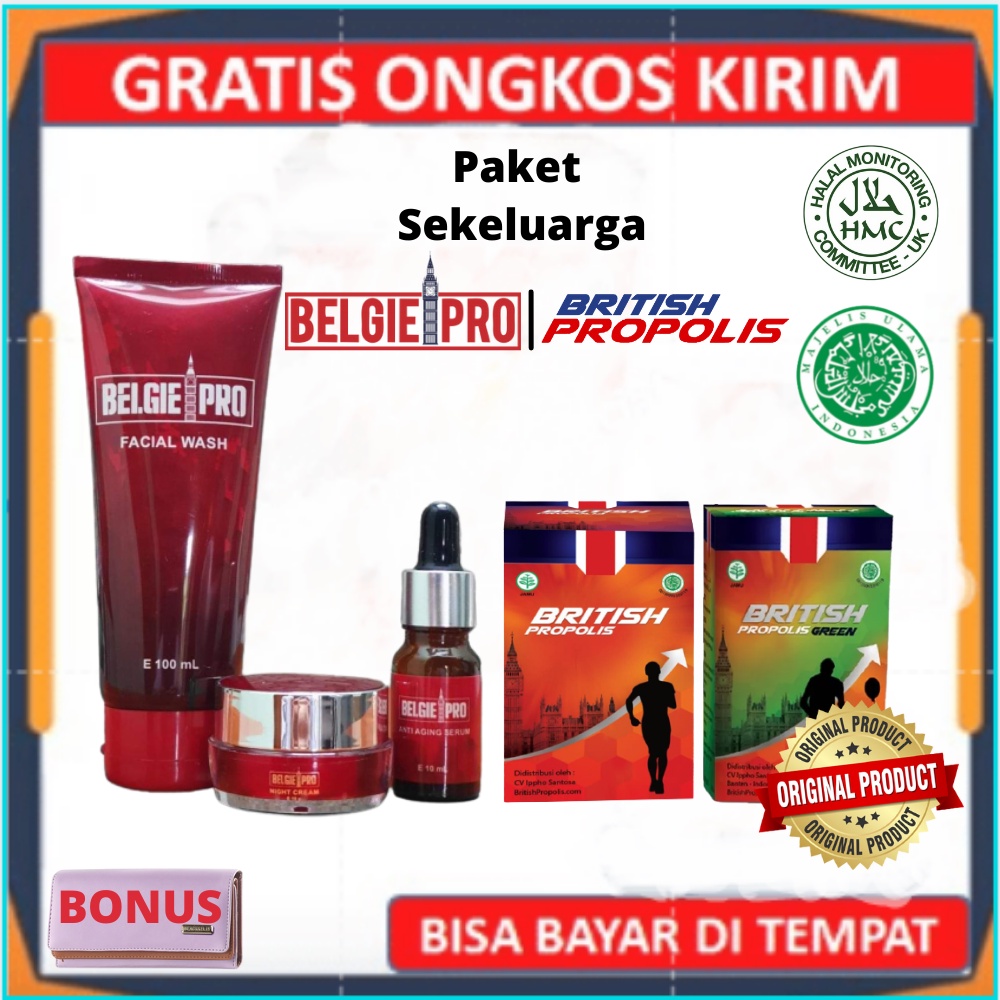 Paket Hemat Sekeluarga Belgie Pro I British Propolis By Ippho Santosa