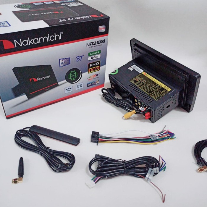HU Android Nakamichi NA 3102.i Layar 9 inch Ram 2 GB - Rom 32 GB Berkualitas