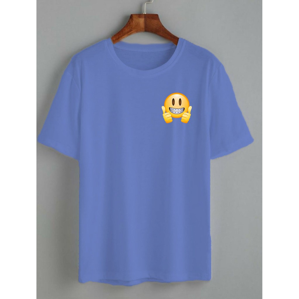 kaos emoji behel / kaos emoji / kaos KATUN 24S