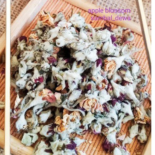 

apple blossom tea/teh bunga apel
