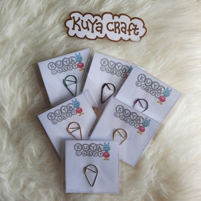 

Paper clip/ Bookmark Round Kecil