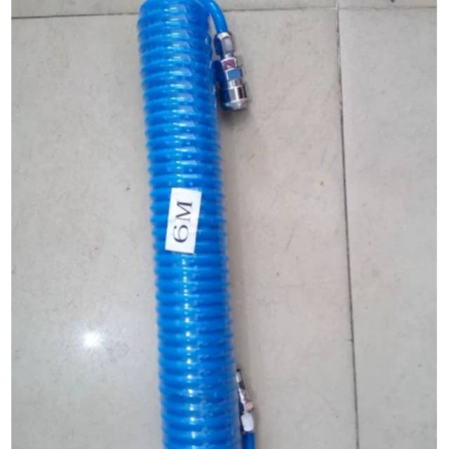 Selang kompresor spiral 6M/ Selang recoil