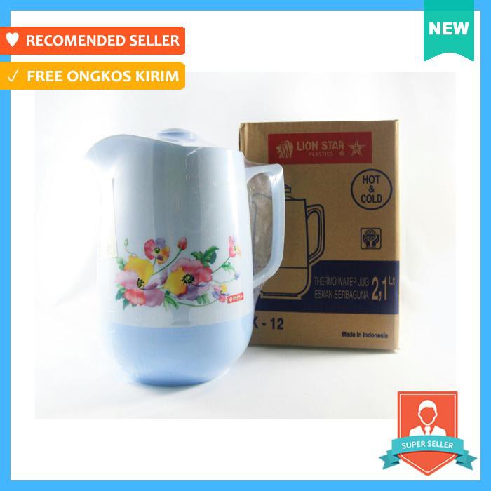 Botol Minum & Termos - Teko Eskan Termos Lion Star 2,1 Liter - Bekal