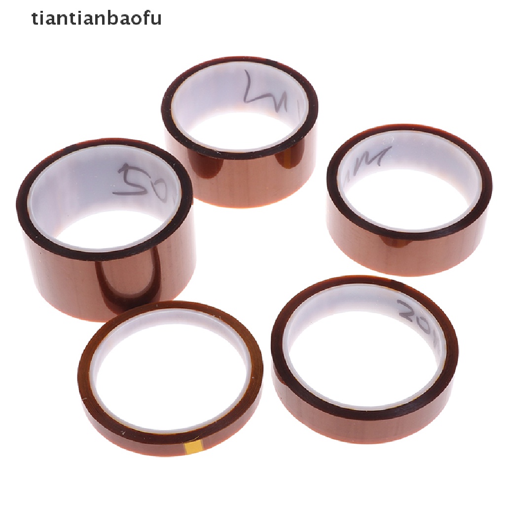 [tiantianbaofu] Heat Resistant High Temperature High insulation electronics Polyimide Tape 33m Boutique