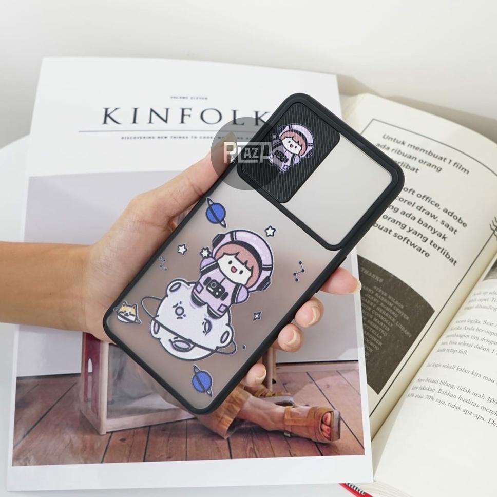 Softcase Slide Camera [PKG01] For OPPO Reno 6 4G A5S A15 A3S A54 A16 A5 2020 RENO 5F OPPO A74 | CASE