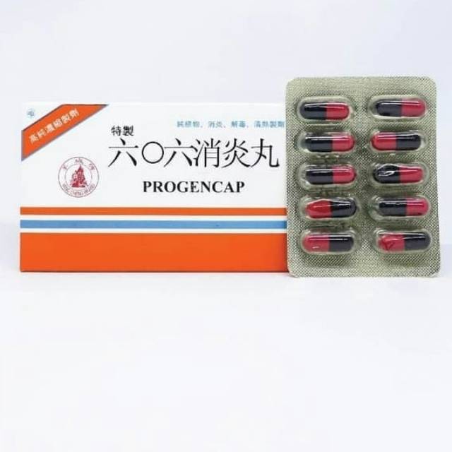 606 Specific Xiao Yan Wan (Progencap) - Obat Infeksi Saluran Kemih