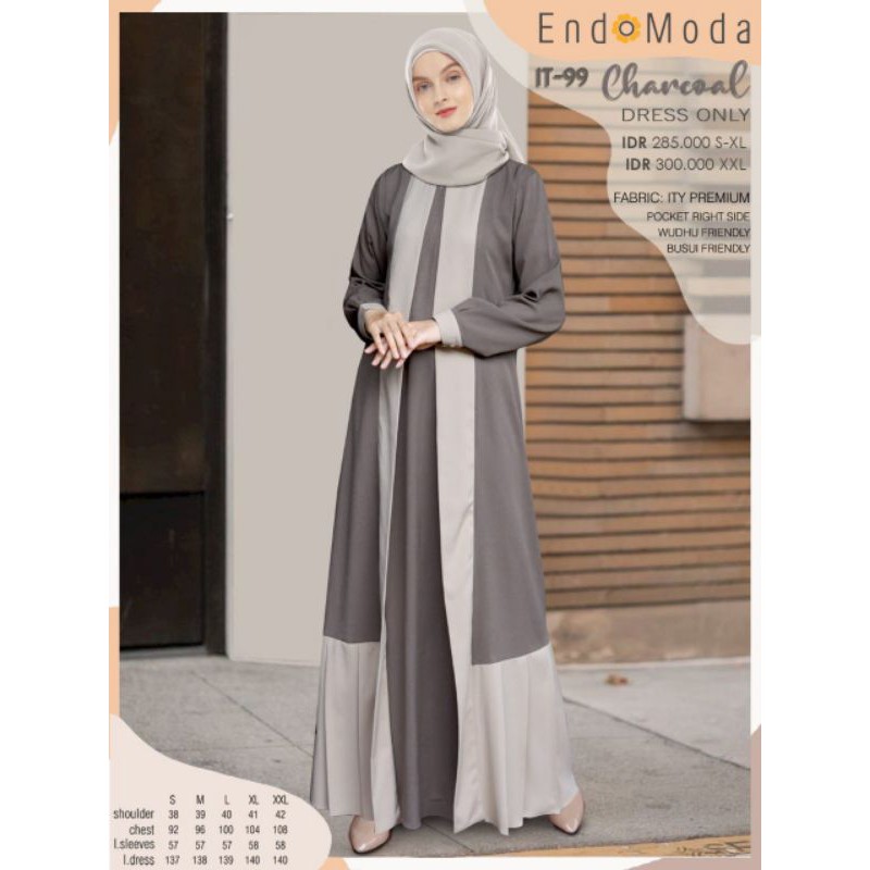 gamis muslimah endomoda IT 99