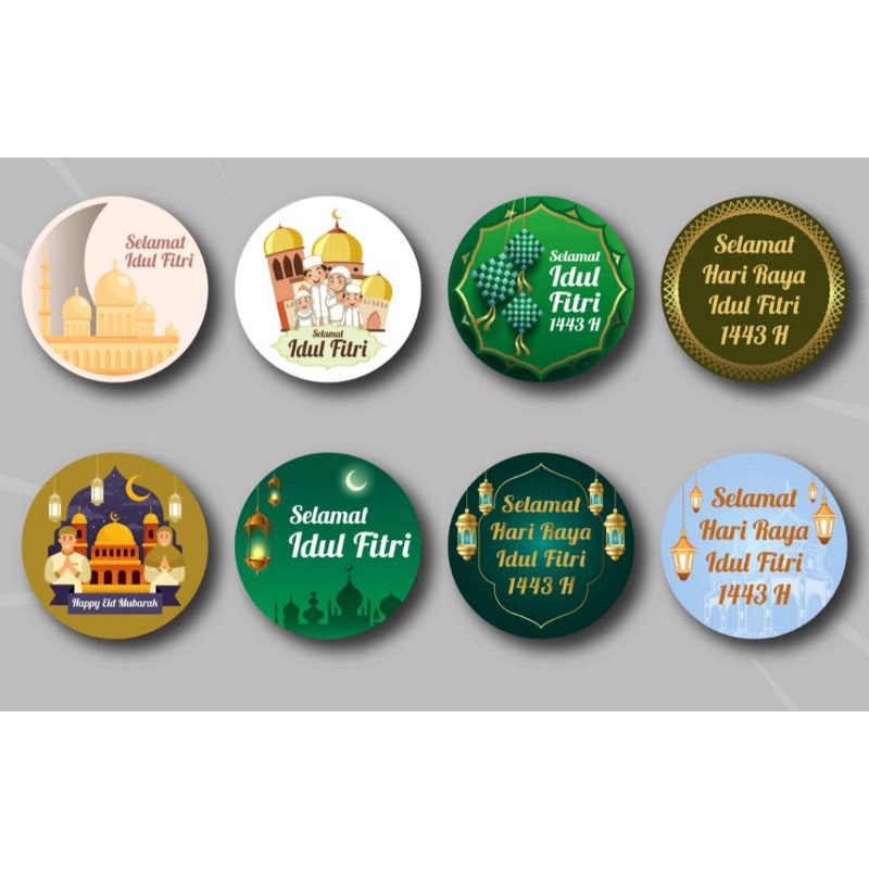 

sticker vinyl lebaran ramadhan ukuran maksimal 7cm harga satuan