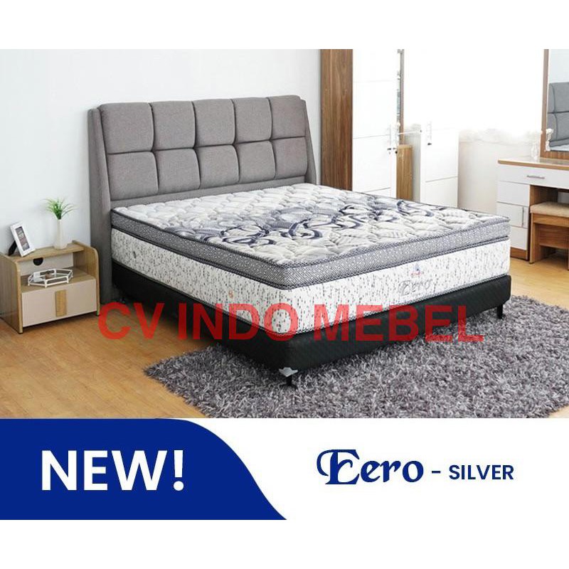 Spring Bed Eero Olympic Matras Plush Top Kasur Promo Ready Makassar