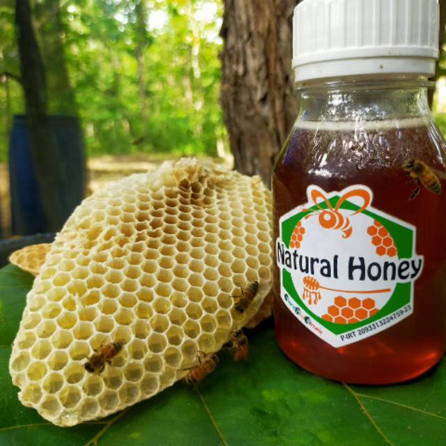 Madu Natural Honey, Murni Mentah