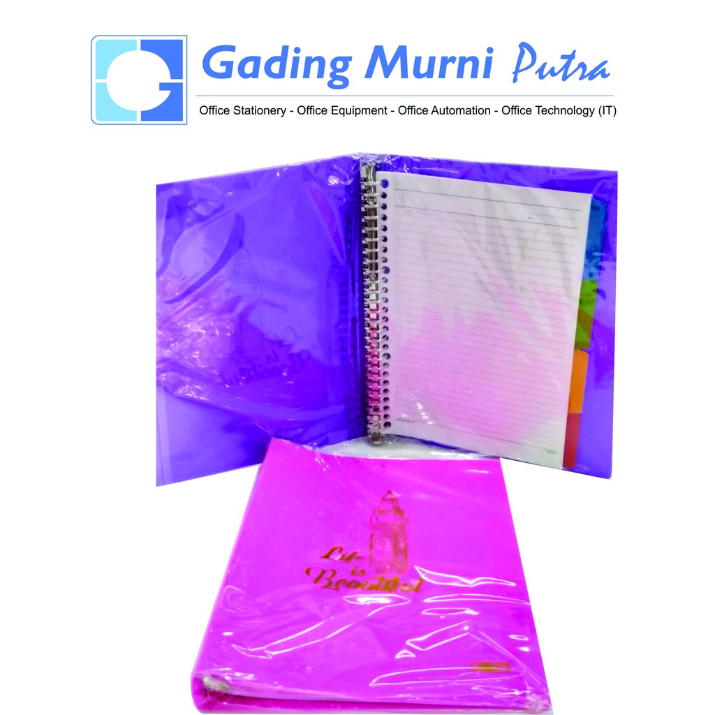

Buku Notebook Binder Note KIKY B5