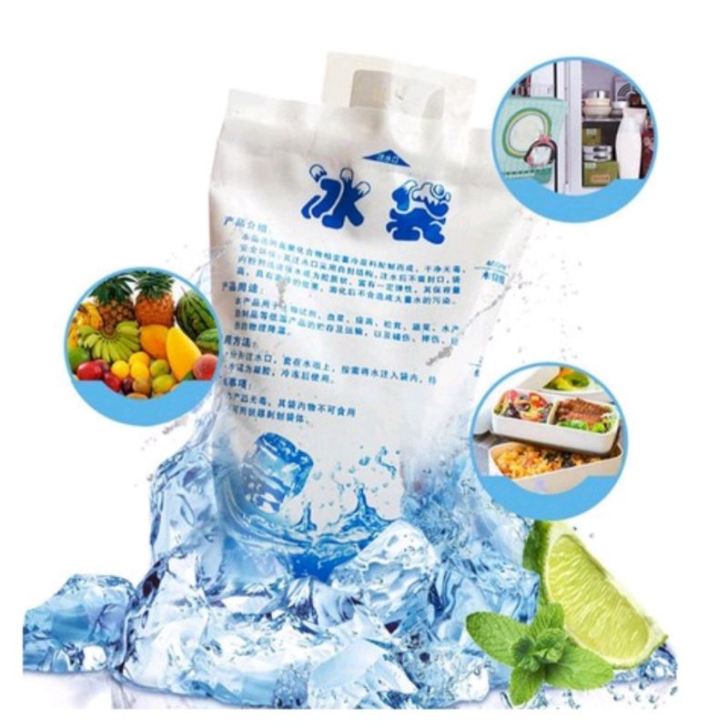 Ice gel Pack 400 ml Elemen pendingin untuk Tas Asi Cooler Bag atau Penghangat Minuman Makanan