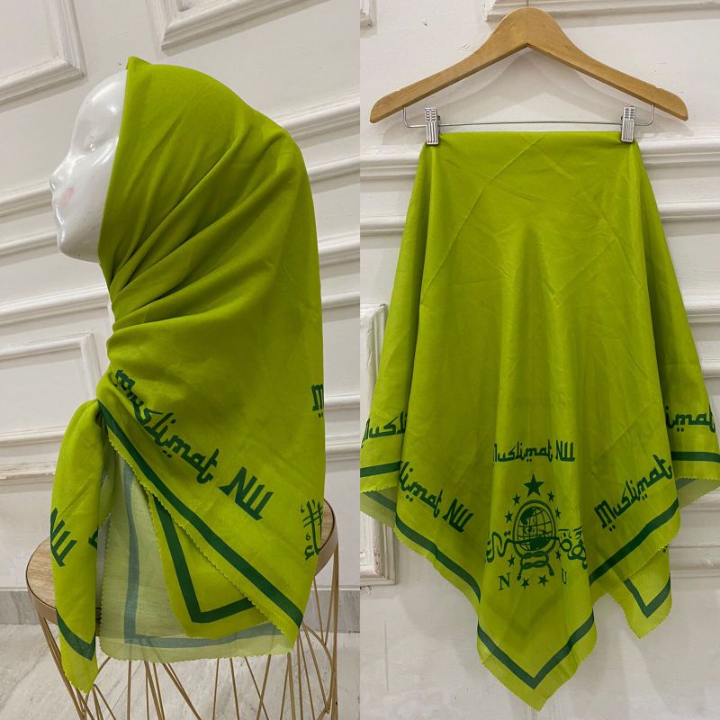 Afrahijab/ Segi Empat Voal Motif NU muslimat 117