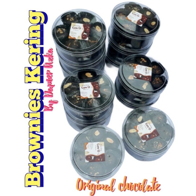 

Brownies Kering Dapoer Azka