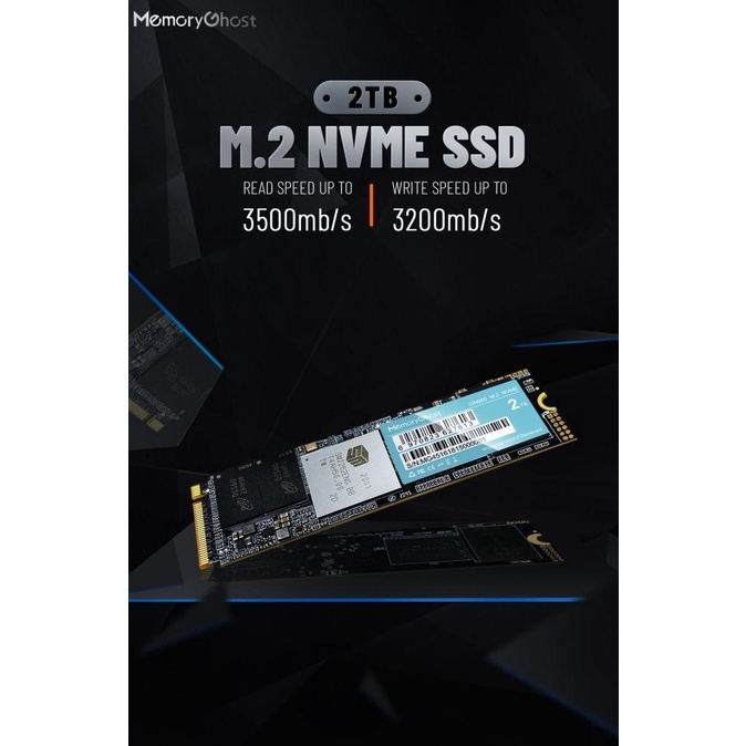 Memory Ghost Ssd Pcie Nvme 2 Tb Support Mining