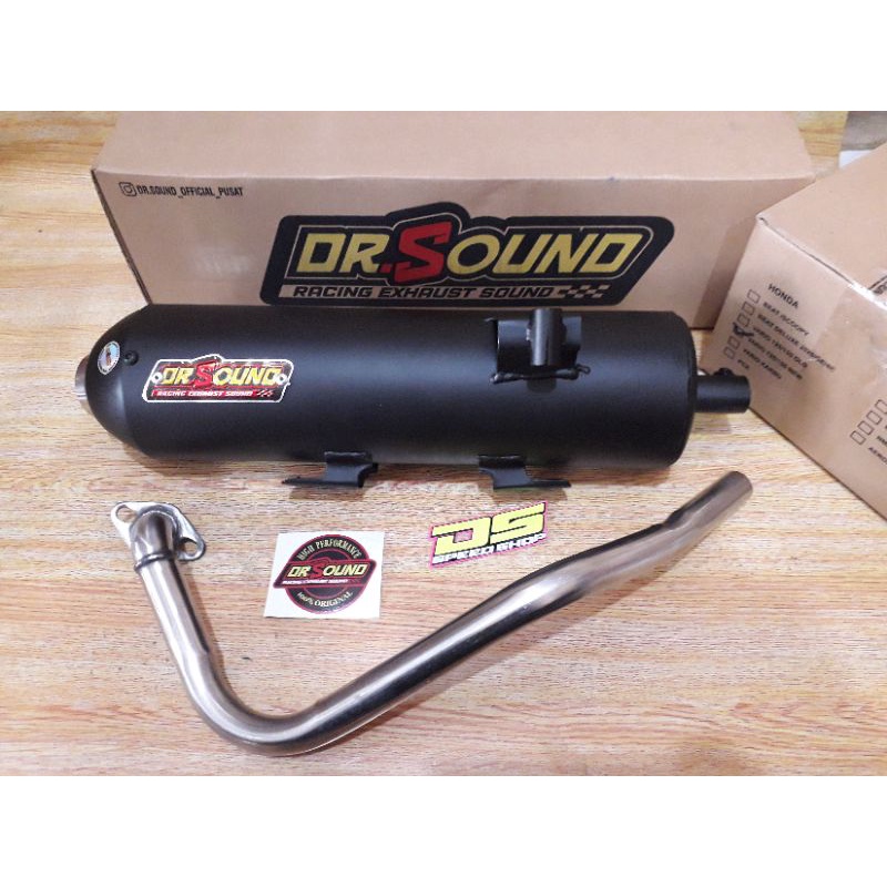 KNALPOT COPY CMS BY DR. SOUND RACING UNTUK VARIO NEW 125 / 150