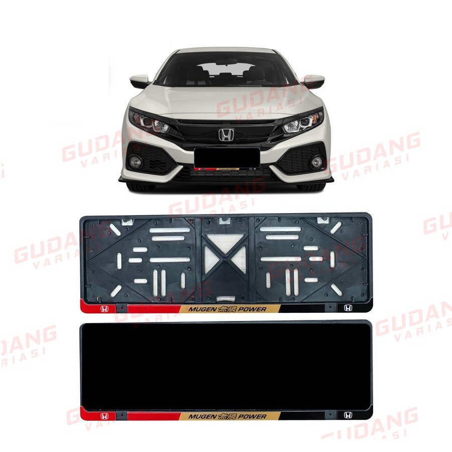 Tatakan Plat Nomor Mobil Honda Model Sport A