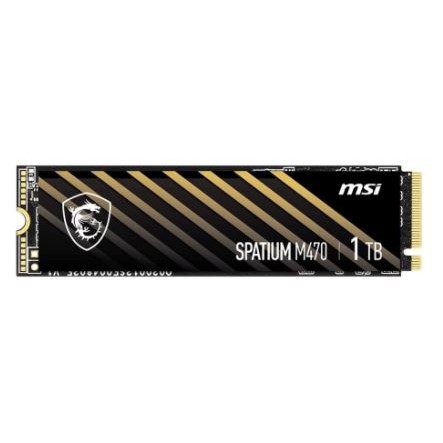 Ssd m.2 nvme msi spatium 1tb PCIe 4.0 x4 2280 3d nand flash m-470 m470 - m2 m-key nvm 1.3