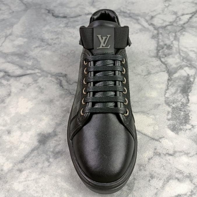 Sepatu Sneaker Sepatu Pria Lv Damier New Mirror Laurusmart