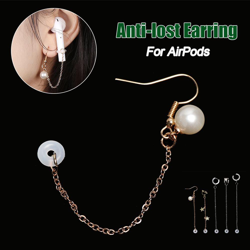 TOP Anting Anti Rontok Creative Earphone Holders Pelindung Earphone Kait Pas Aman Untuk Apple AirPods