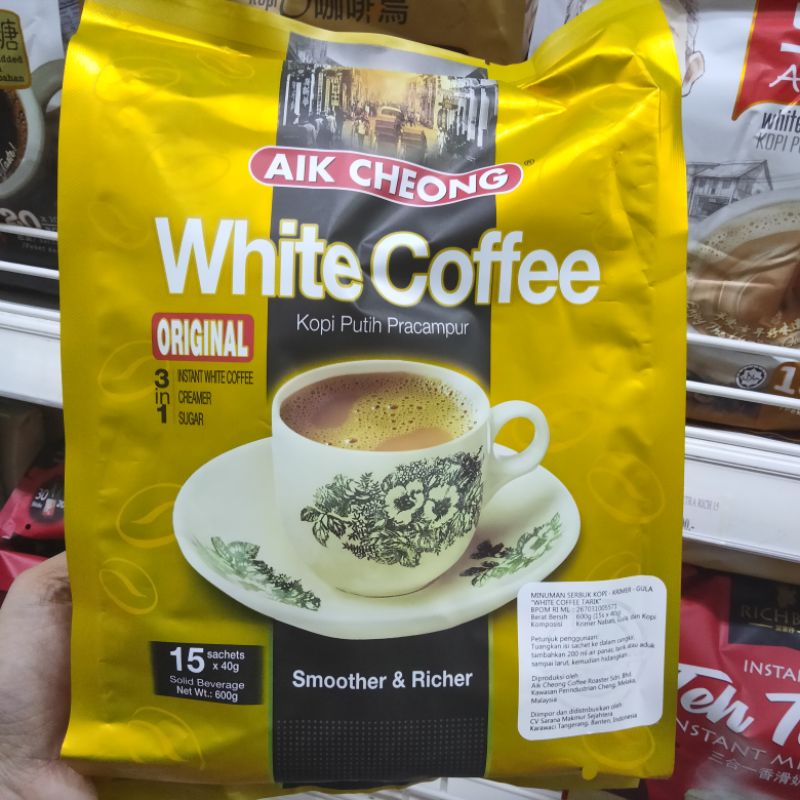 

Aik Cheong White Coffee 3in1 4in1 / Aik Cheong Cappuccino Malaysia