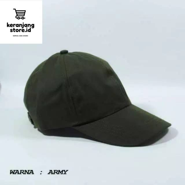 Topi polos baseball army hijau topi pria terlaris