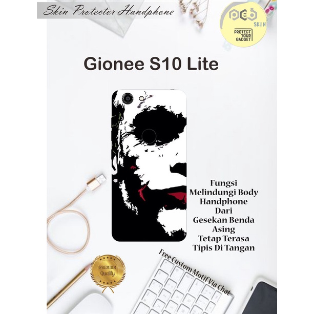 Dapat 2pcs Garskin Hp Gionee S10 Lite Motif hul - free Custom Motif