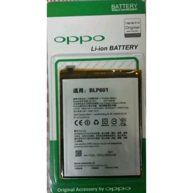 BATERAI BATRE OPPO F1S BLP601 BLP 601 ORIGINAL