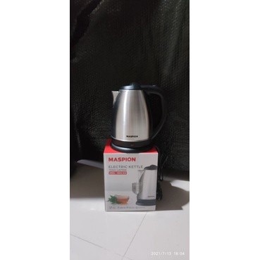 Teko Listrik Maspion MEK1802KS Electric Kettle Maspion MEK 1802KS