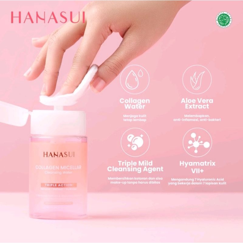 Hanasui Collagen Micellar Cleansing Water - 100ml