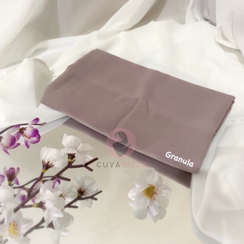 50+WARNA PASHMINA MALAY CERUTYBABYDOLL 180 X 75 Cm [PART 1] TERLARIS MURAH || CUYASHOP CUYAHIJAB SBY-Granola