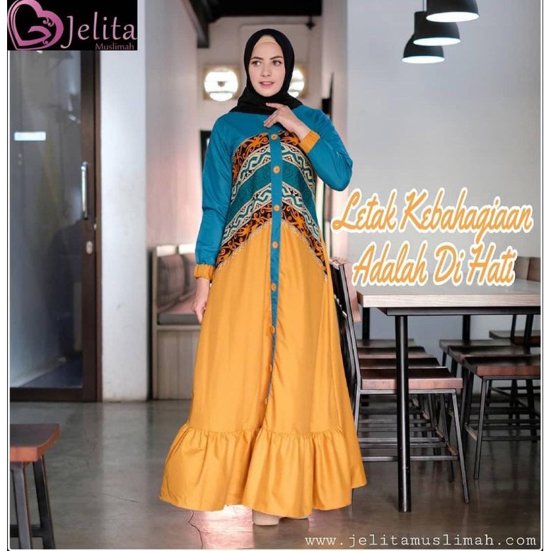 Salee gamis Jelita Muslimah Jelgant ori