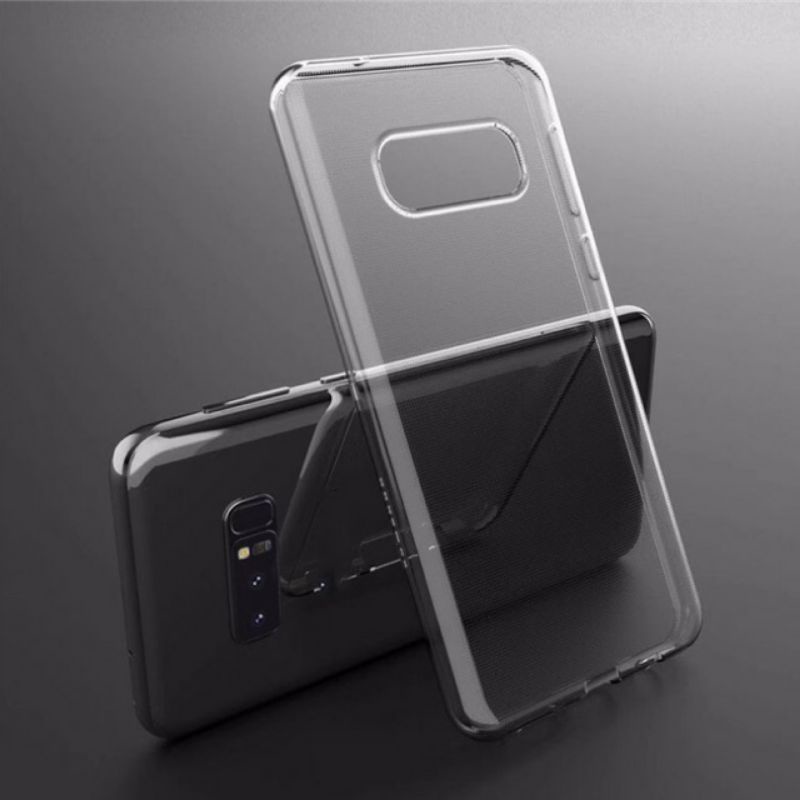 Softcase Samsung Galaxy S7 S7 Edge S8 S8+ S9 S9+ S10 S10+ S20 S20+ A5 A7 A8 HD TPU Transparan Silikon