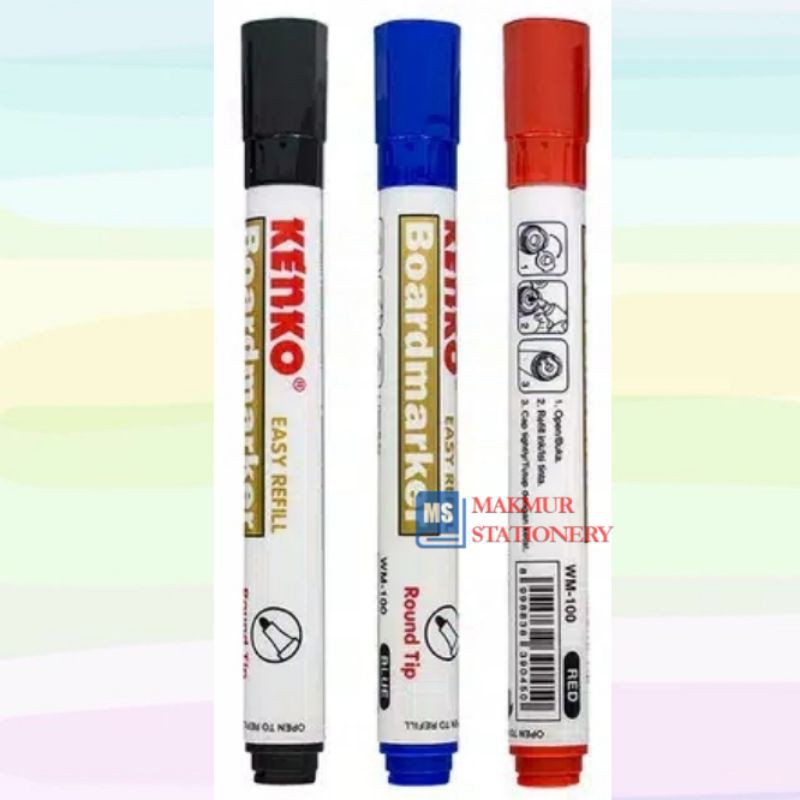 

Spidol Whiteboard Marker Untuk Papan Tulis Kenko WM-100