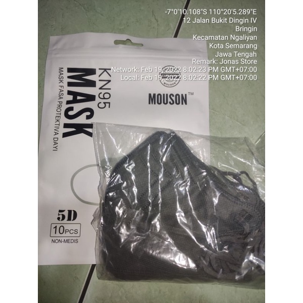 Masker KN 95 Mouson pro/ oncare pro