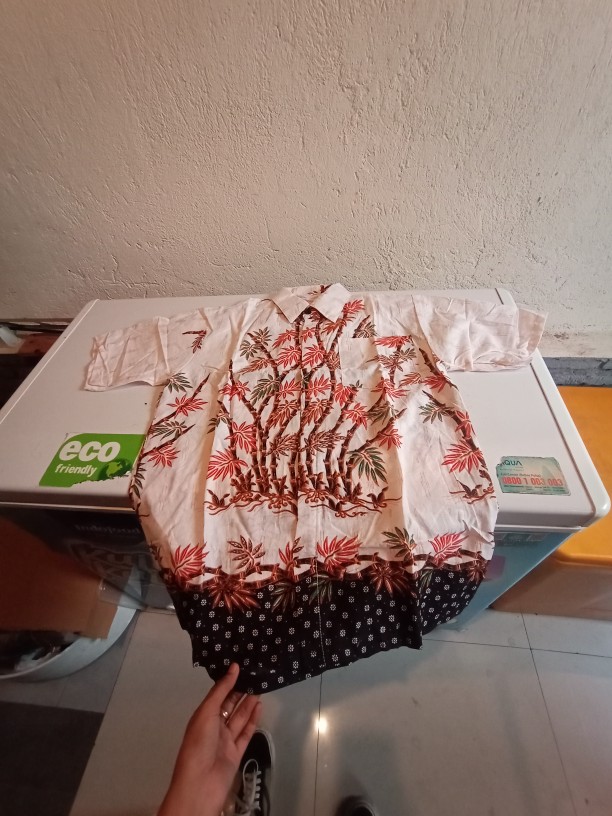 New Batik Couple Keluarga Sarimbit Gamis Jumbo Pring