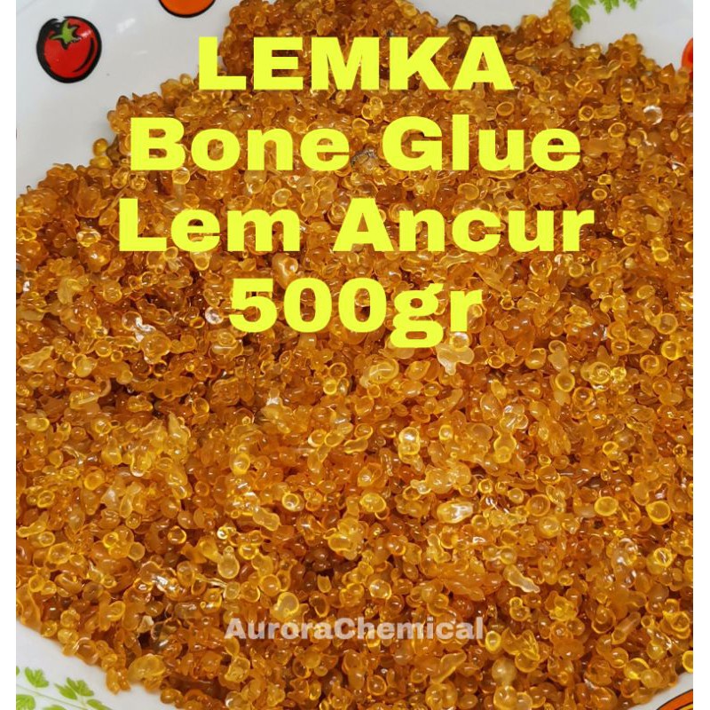 

Lemka 500gr Lem Ancur / Lem K / Lem Gelatin / Lem Ka / Lem Butiran Mutiara / Bone Glue Anchor butir