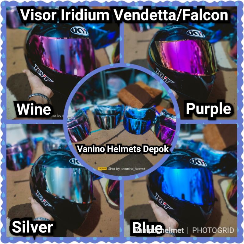 Visor iridium Vendetta/Falcon