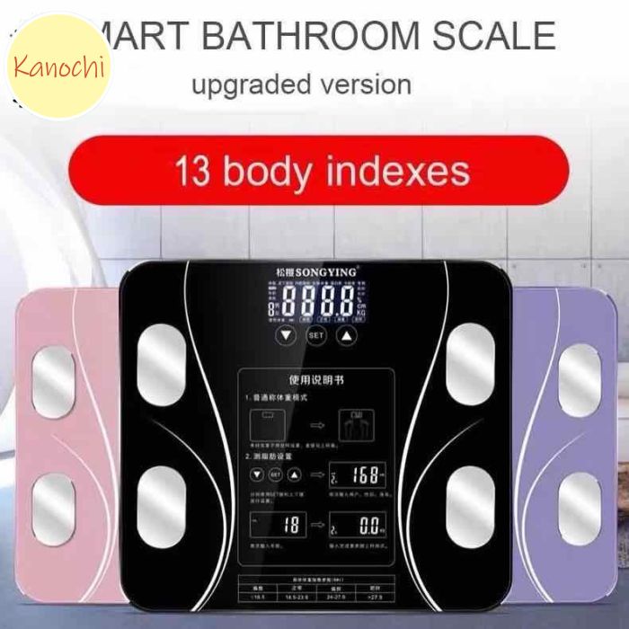 Timbangan Badan Digital Body Fat Monitor With App Smart Weight Scale