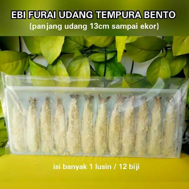 

Ebi furai udang tempura isi 12 pcs