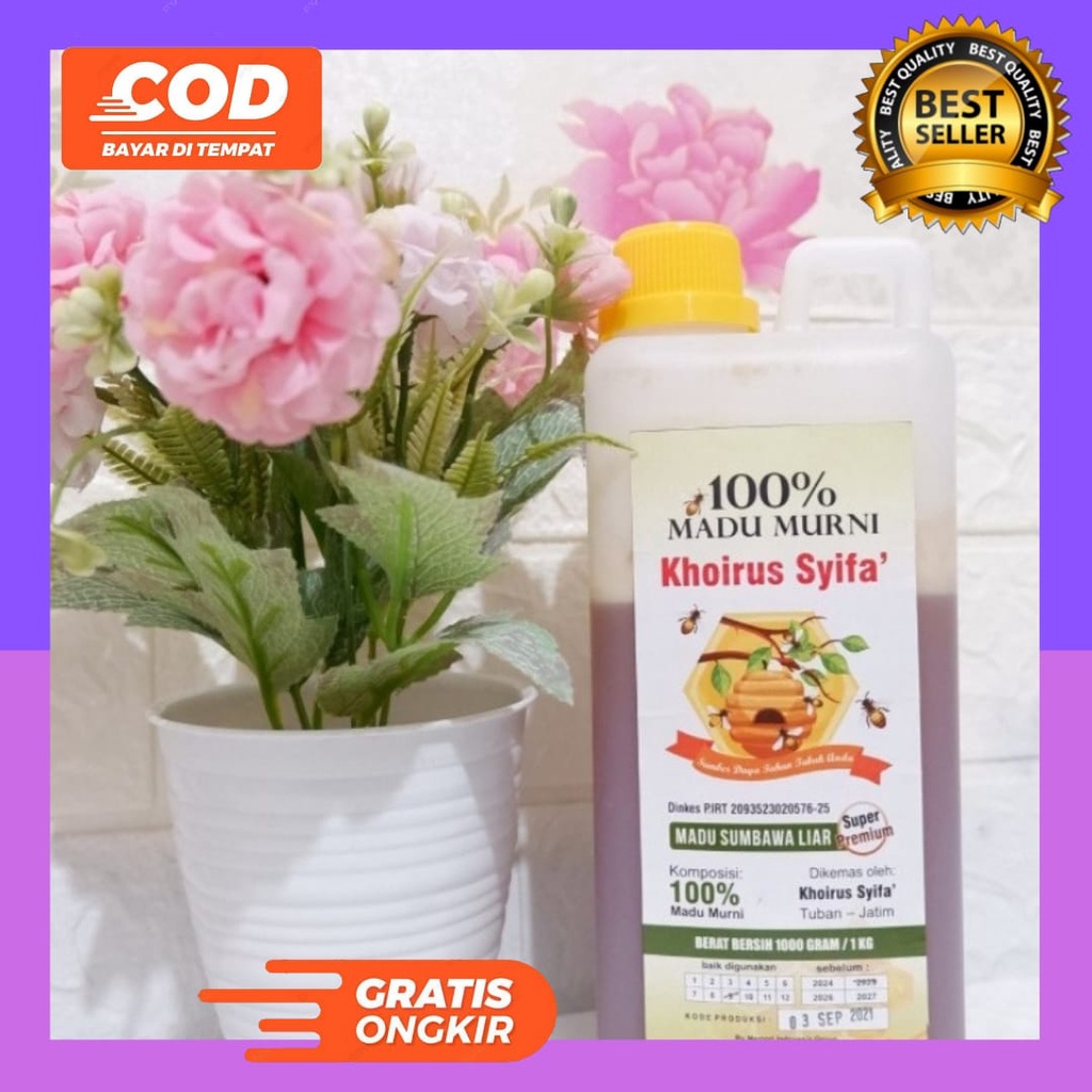

BEST SELLER!!!Madu Khoirussyifa MADU MURNI ALAMI