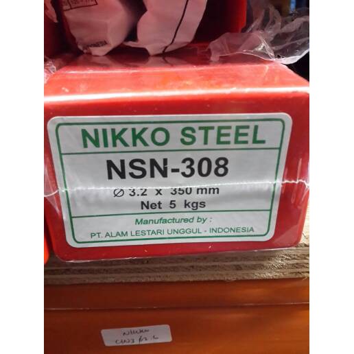 Kawat Las Stainless NIKKO STEEL 3.2mm NSN308